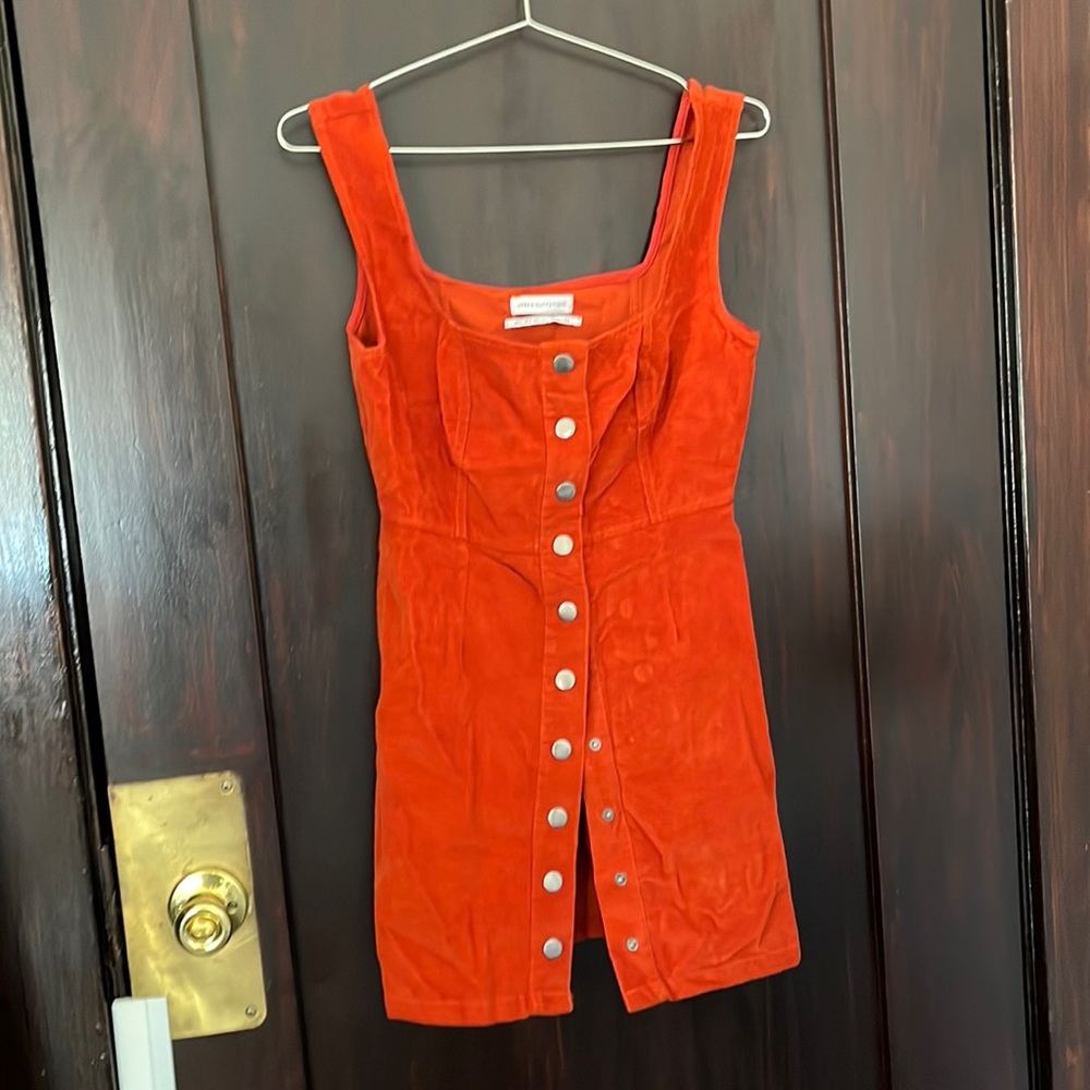 UO Button Up Mini Dress